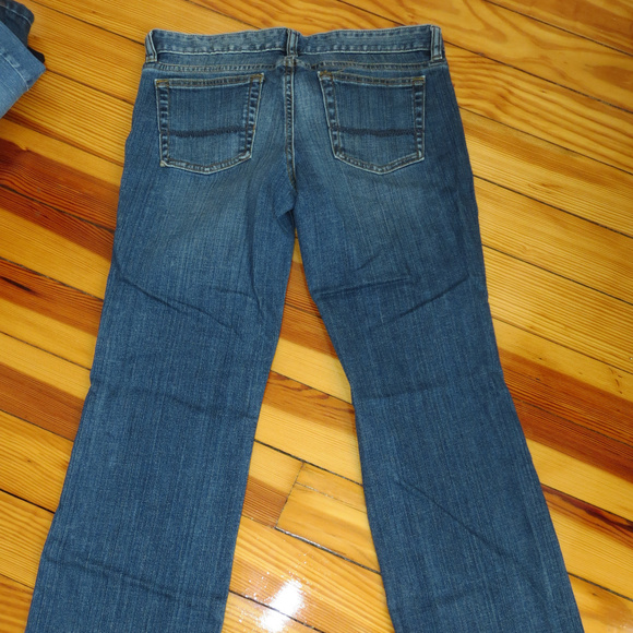 Lands' End Canvas Low Rise Boot Cut Jeans - Picture 3 of 3